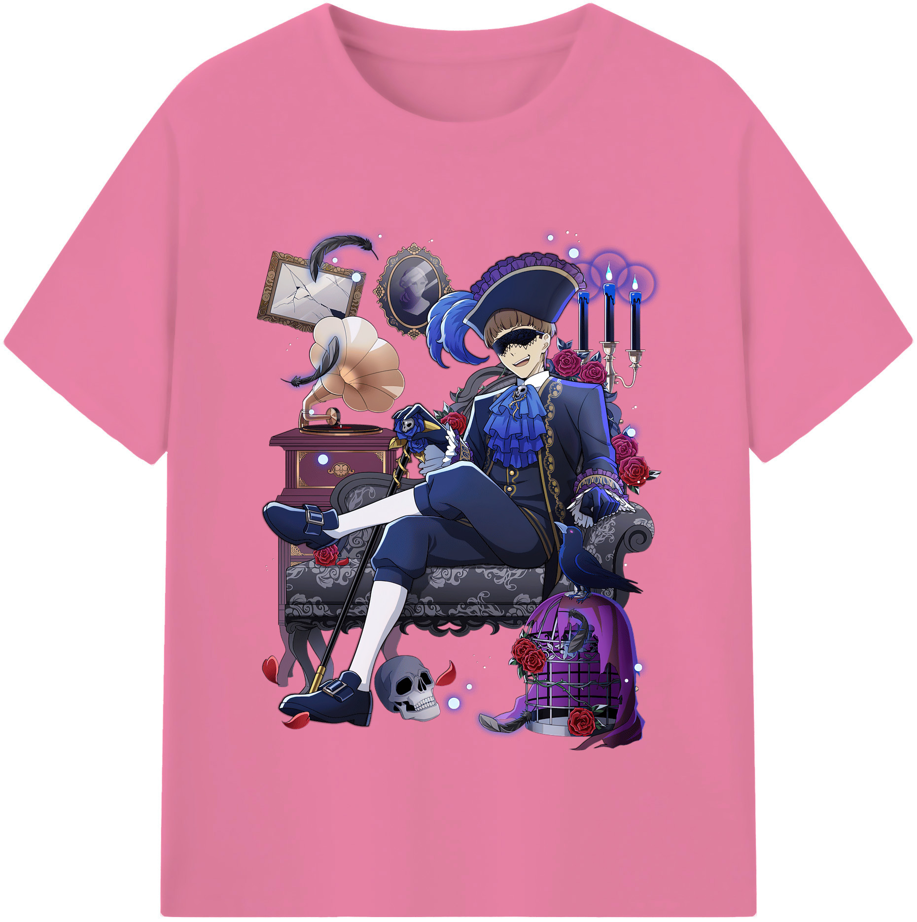 （画像用） 文豪ストレイドッグス Bungo Stray Dogs 綿100％半袖Tシャツ（フロントプリント）